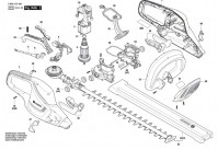 Bosch 3 600 HC0 703 --- Hedge Trimmer Spare Parts